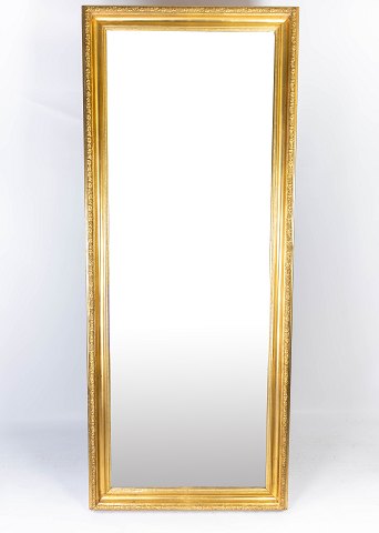 Tall gilded mirror, in great antique condition from the 1930s. 
5000m2 showroom.
