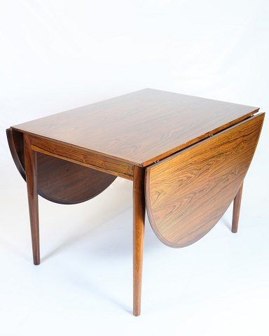 Dining Table with Extension and Flaps - Rosewood - Arne Vodder - Danish Design - 1960s