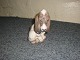 Dahl jensen Figur, Bassethund nr 1065. 
5000 m2 udstilling.