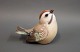 Dahl Jensen porcelain figurine, Goldcrest no. 1250. 
5000m2 showroom.