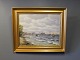 Painting by Johan Neumann, motif of Oeresund, from around 1910.
5000m2 showroom.