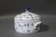 Royal Copenhagen blue fluted small lidded jar #400.
5000m2 showroom.