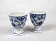 Royal Copenhagen blue fluted half lace set of egg cups, no.: 1/542.
5000m2 showroom.