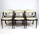 A set of six dining chairs, model 31, by Kai Kristiansen and  Schou Andersen, 
1960s.
5000m2 showroom.
