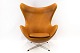 Ægget - Model 3316 - Cognac Klassisk Læder - Arne Jacobsen - Fritz Hansen