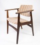 Dining Room Chair - Teak - Model "Lene" - Striped Fabric - Arne Vodder - 1960s
