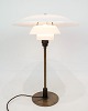 Table lamp - PH 4/2½ - White Opal Glass & Burnished Brass - Poul Henningsen - 
Louis Poulsen - 1930s
Great condition
