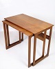 Sæt Af 2 Indskudsborde - Model 219 - Teak - Johannes Andersen & Illum Wikkelsø - 
CFC Silkeborg - 1960erne
Flot stand
