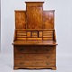 Chatol – Eg / Elmetræ & Messing – Louis Seize Stil – Ca. 1840
