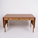 Skrivebord Med Klapper - Model AT-305 - Teak & Egetræ - Hans J. Wegner - Andreas 
Tuck - 1950erne
