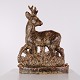 Stoneware Figure – Standing Deer – Model 21333 – Knud Kyhn – Royal Copenhagen