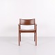 Armchair – Teak – Brown Leather – Danish Design – 1960s