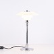 Poul Henningsen Table Lamp Model PH 2/1 in Chrome for Louis Poulsen