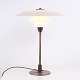 Poul Henningsen Table Lamp Model PH 4/3 in Burnished Brass for Louis Poulsen, 1930s
