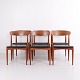 Set of 6 Scandinavian Teak Dining Chairs by Uldum Møbelfabrik