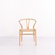 CH24 Wishbone Chair in Oak with Natural Paper Cord by Hans J. Wegner for Carl Hansen & Søn 1960s