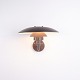 Poul Henningsen PH 4½-3 Outdoor Wall Lamp in Patinated Copper for Louis Poulsen