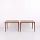 Pair of Severin Hansen Model 152 Rosewood Side Tables for Haslev Møbelsnedkeri 1960s