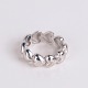 Ole Lynggaard heart ring in 14 karat white gold