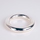 Georg Jensen sterling silver bangle from the late 1940s