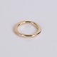 Ole Lynggaard ring crafted in 14-carat gold, engraved with the word "Love".