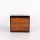Hans J. Wegner Rosewood Tambour Door Cabinet by Johannes Hansen 1960s